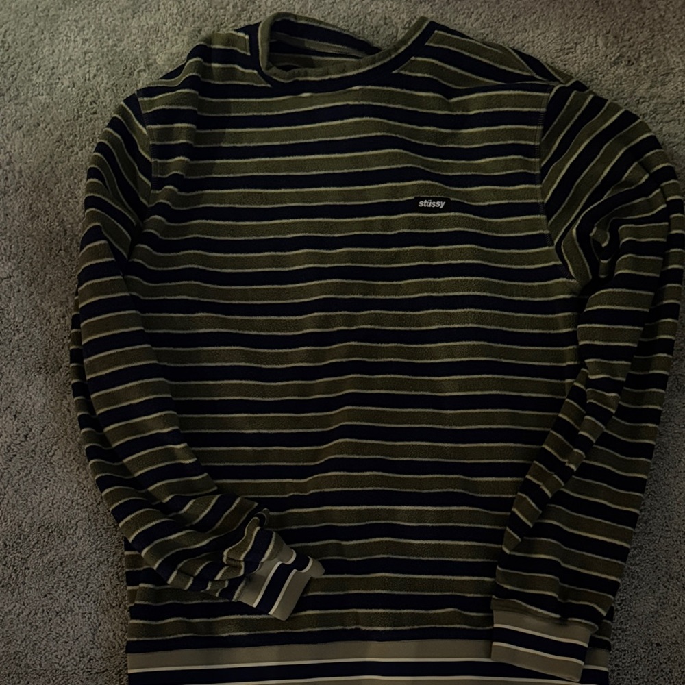 Stussy Polar Striped Fleece